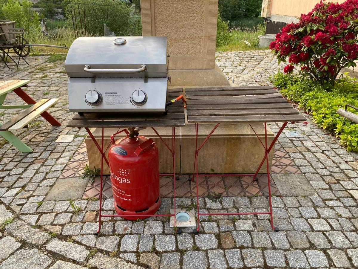 Fewo Gerichtsstube Im Rittergut Leppersdorf Bei Radeberg Fuer 6 Pers Wachau 外观 照片